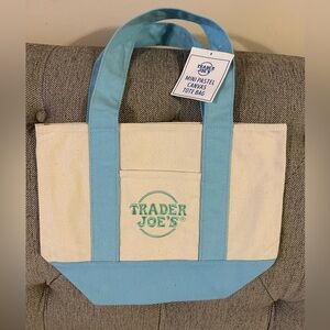 Trader Joe’s Mini Bag - baby blue